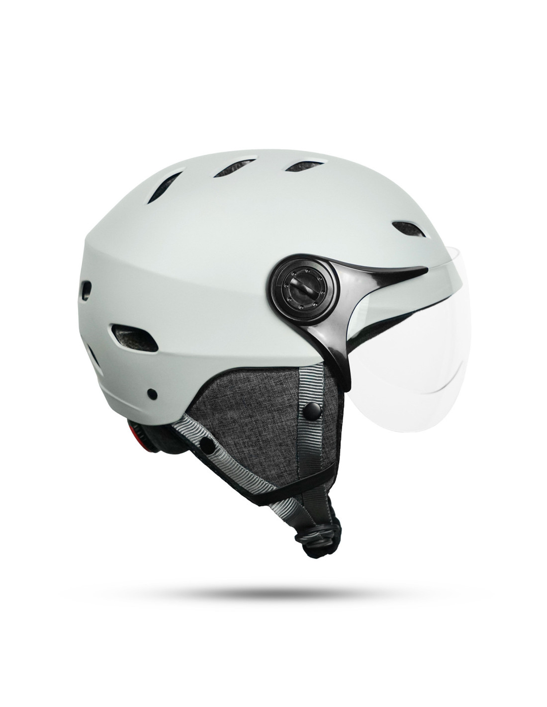 Casque Vélo Adulte Avec Visière - ABS Renforcé - Taille 54-62 Cm - Pour Vélo électrique, Trottinette