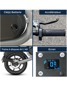 Draisienne électrique yeep.me eFourteen start 2