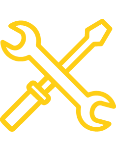 Passe câble plastique C pour yeep.me 85WS et 85WSX