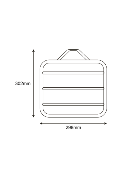 Porte Bagage AVANT pour vélo YEEP.ME DAY PLUS ou BIRD V Frame