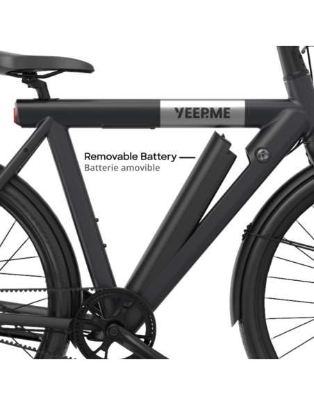 YEEP.ME DAY SPORT - 28'' 460Wh Courroie Gates