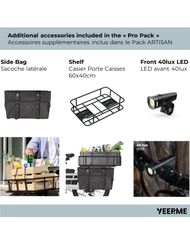 YEEP.ME DAY CARGO LR - "Pack ARTISAN"