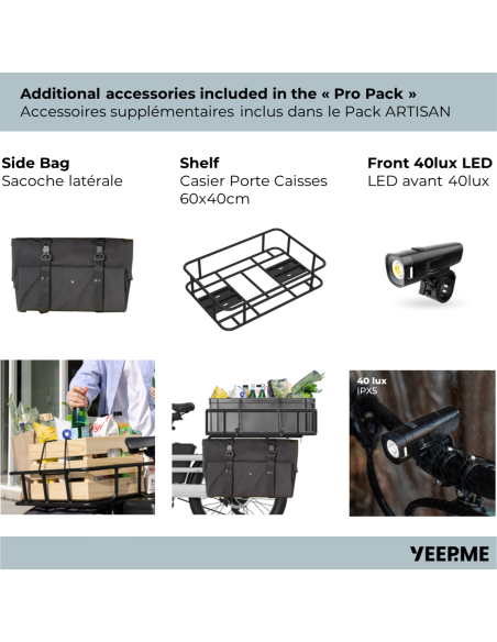 YEEP.ME DAY CARGO LR - "Pack ARTISAN"