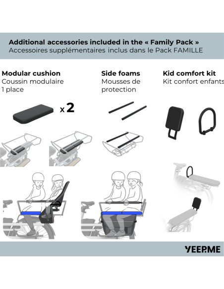 YEEP.ME DAY CARGO LR - "Pack FAMILY"