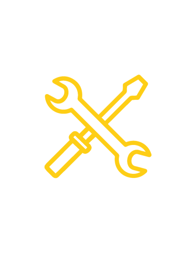 Réflecteur réflecteur jaune pour trottinette yeep.me A séries