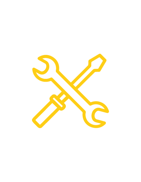 Réflecteur réflecteur jaune pour trottinette yeep.me A séries