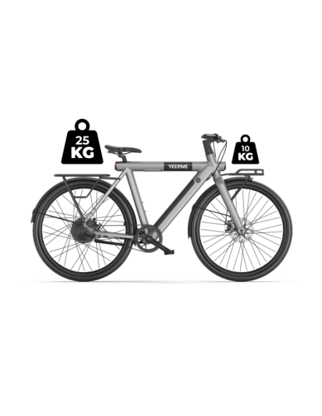 YEEP.ME DAY SPORT Pack CARGO - 28'' 460Wh Courroie Gates