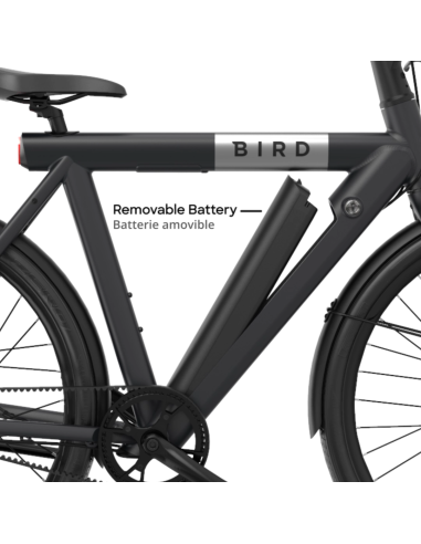 Vélo électrique BirdBike V Frame - Courroie -...