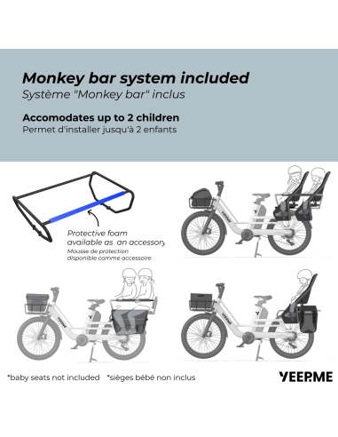 YEEP.ME DAY CARGO 2 LR - 1250Wh 150km -...