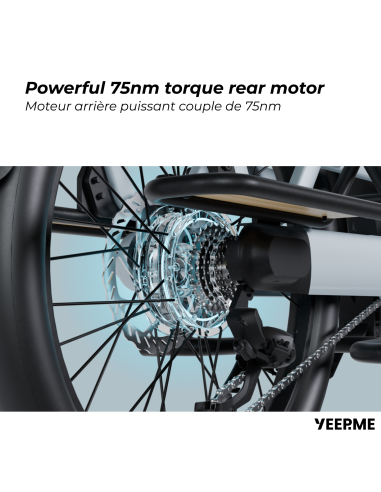 YEEP.ME DAY CARGO 2 - 960Wh 120km - nouvelle...