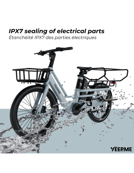 YEEP.ME DAY CARGO 2 - 960Wh 120km - nouvelle version 2025