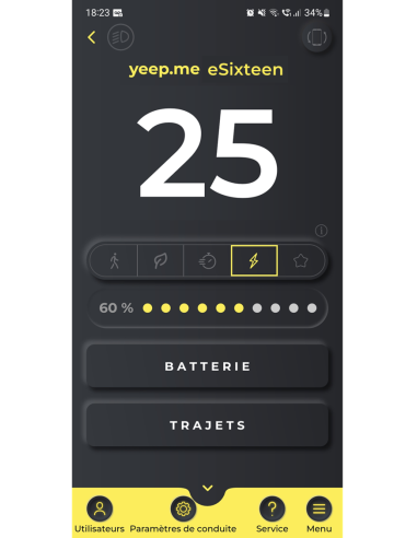 Draisienne électrique yeep.me eSixteen