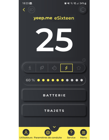 Draisienne électrique yeep.me eSixteen