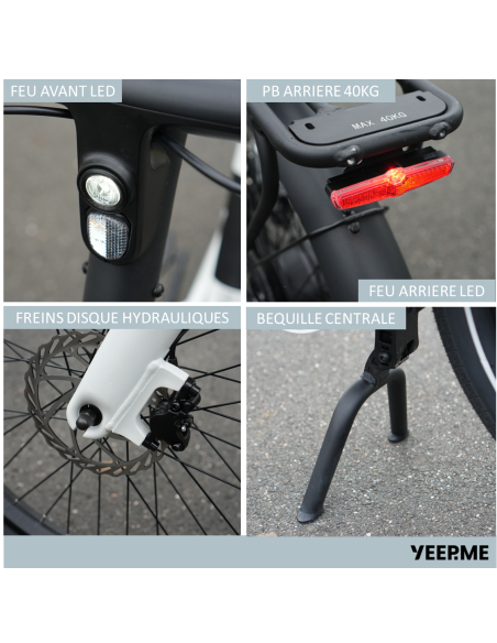 YEEP.ME DAY COMPACT "Pack Cargo" - 70km - BOITE AUTO