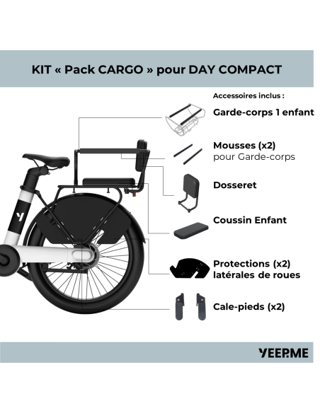 Accessoire YEEP.ME DAY COMPACT -  Kit Pack Cargo
