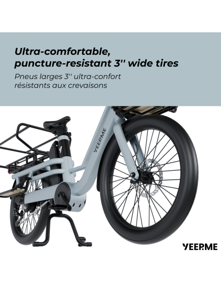 YEEP.ME DAY CARGO 3 LR - 1200Wh 150km NOUVEAUTE AOUT 2026
