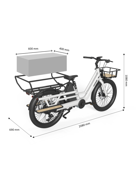YEEP.ME DAY CARGO 3 - 960Wh 120km NOUVEAUTE AOUT 2026