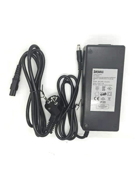 Chargeur 29V 2A EU - pour batterie 25V de vélo Scooty ou Surpass